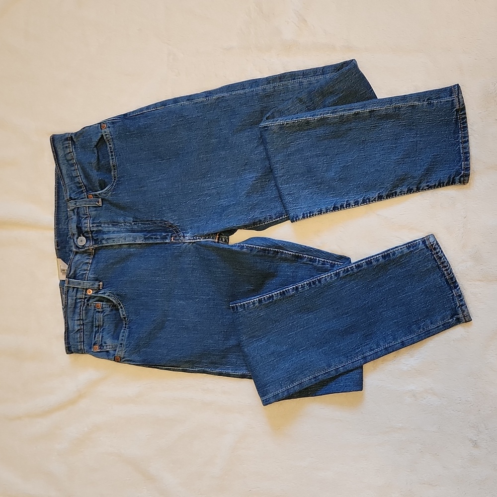 NEW Levi's 512 Premium Denim Slim Taper Jeans Men's Size 32 x 36 Medium Wash